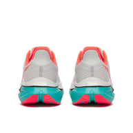Endorphin Speed 5 - Men by Saucony in white, coral, and teal with nylon plate and PWRRUN PB cushioning for road running speed and performance