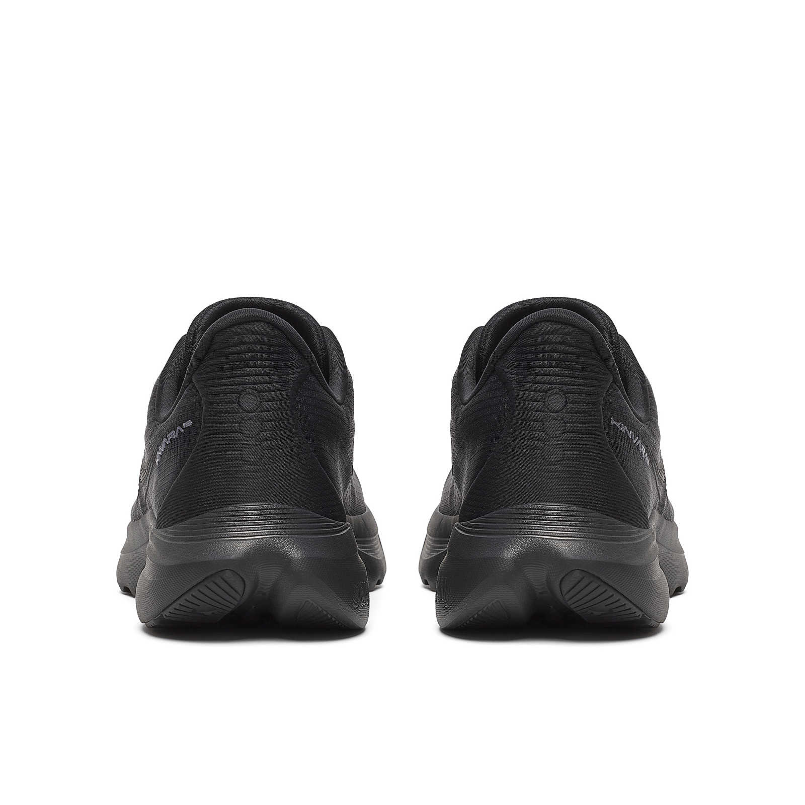 Kinvara 16 - Men by Saucony in black, lightweight road running shoes with PWRRUN cushioning for a smooth, energized ride
