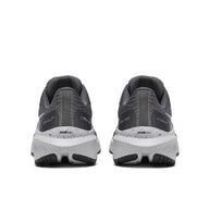 Echelon 10 X Wide - Men by Saucony in black and grey, cushioned wide running shoe for support and comfort on roads and walking