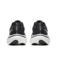 Ride 19 Wide - Men by Saucony in black and white, lightweight responsive road running shoe for easy miles and training sessions