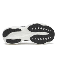 Ride 19 Wide - Men by Saucony in black and white with lightweight responsive sole designed for road running and training.