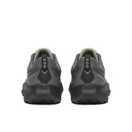 Saucony Peregrine 16 - Men in grey and black with Vibram Megagrip sole for rugged terrain and smooth cushioning running shoes