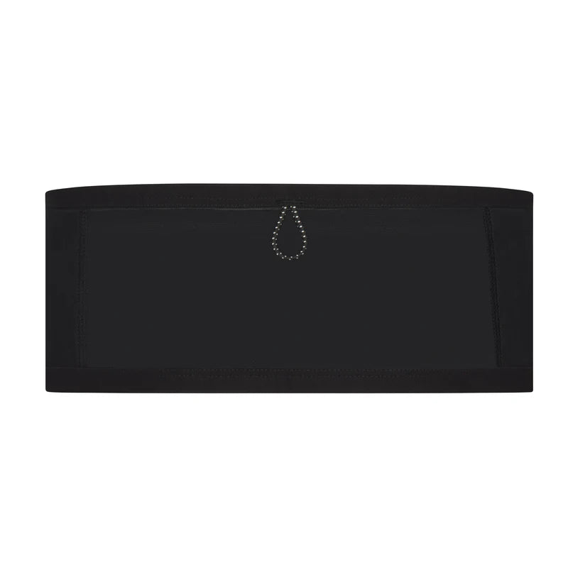 SL Running Band by Naked in black, lightweight and compact waist belt for carrying essentials in 5K to half marathon runs