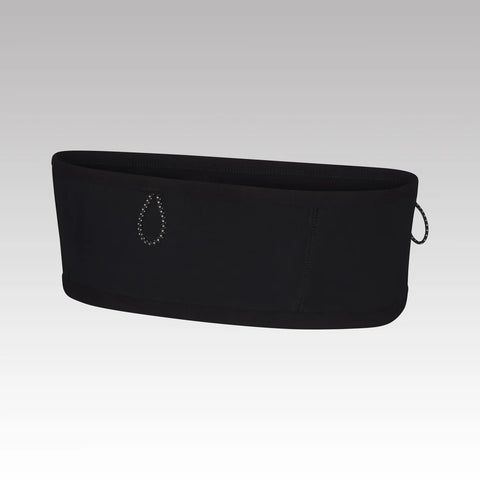 SL Running Band by Naked in black, lightweight and compact waist belt designed for short distance running like 5K and 10K races.