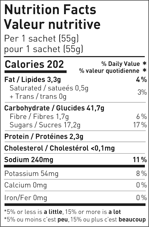 Solid 160 by Maurten nutrition facts label showing 202 calories, 3.3g fat, 41.7g carbohydrates, protein and electrolytes for running fuel