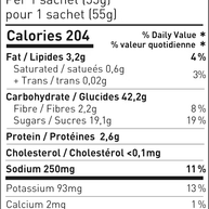 Solid C 160 by Maurten nutrition facts label showing calories, fat, carbohydrates, protein, and minerals for effective sports nutrition fuel