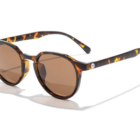 Vallarta by Sunski in tortoise with brown lenses, lightweight sculpted sunglasses ideal for stylish all-day wear and outdoor activities