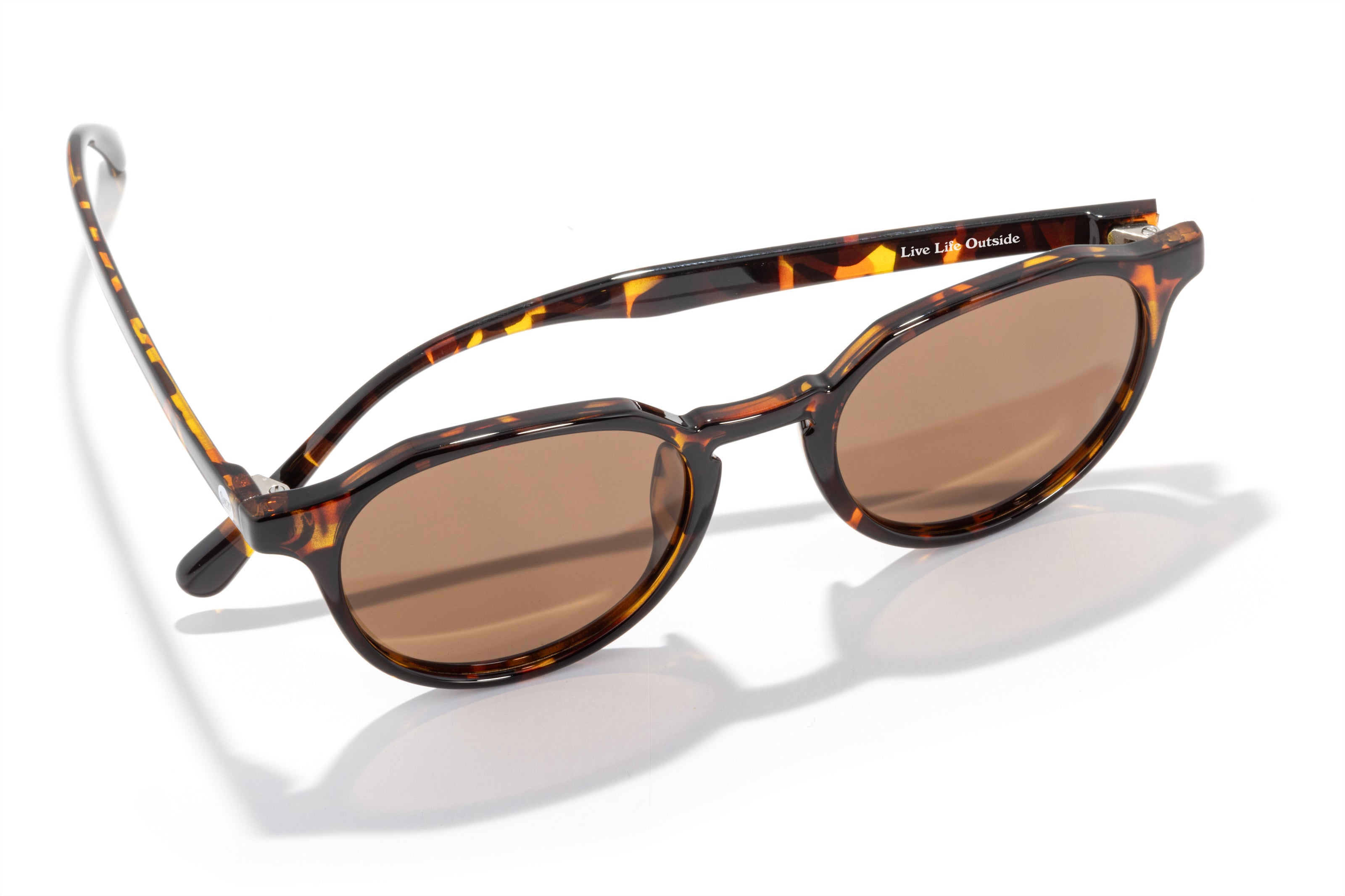Vallarta tortoise shell sunglasses by Sunski, lightweight sculpted arms, unisex accessory ideal for everyday wear and dressing up