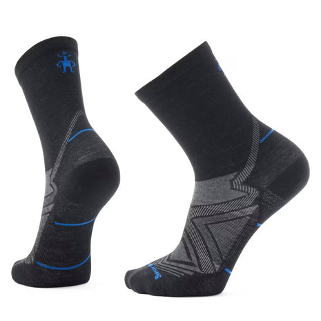 SmartWool Run Zero Cushion Mid Crew Socks