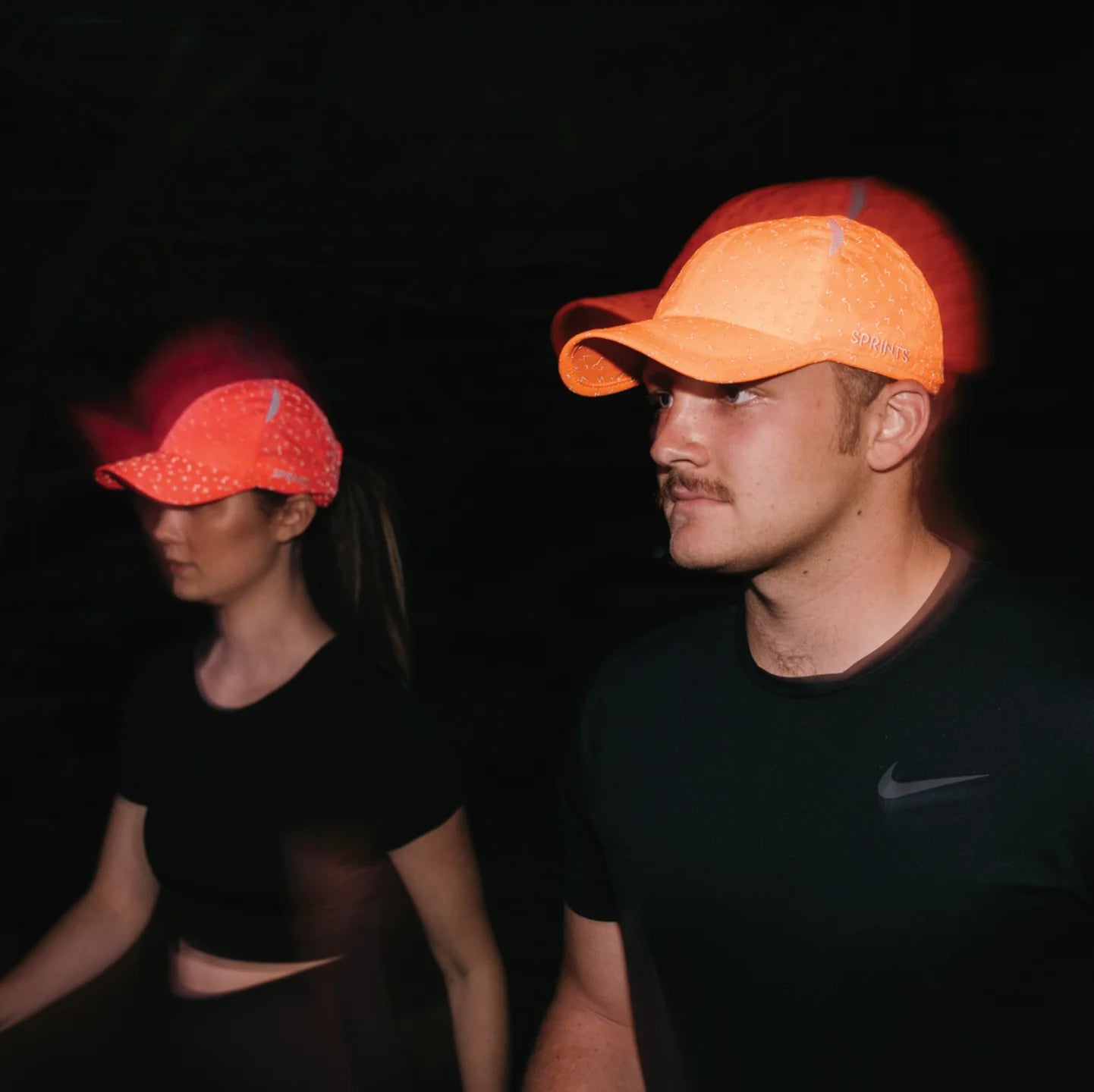 Sprints OG Hat Neon Flash Reflective Orange
