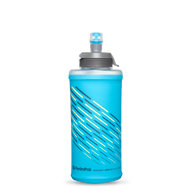 SkyFlask Speed by Hydrapak in blue with thumb loop handheld hydration flask ideal for runners in running store Canada