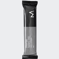 Solid C 160 by Maurten in black and grey, energy bar designed for nutrition during running and daily transitions outdoors