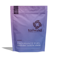 Endurance Fuel Non-Caffeinated 30-Serving Bag by Tailwind in purple berry flavor, hydration and electrolyte nutrition for endurance activities