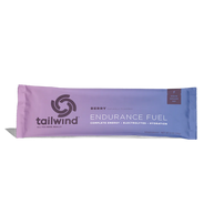 Endurance Fuel Non-Caffeinated Singles by Tailwind in purple and blue, berry flavor hydration and electrolyte nutrition for running and endurance.