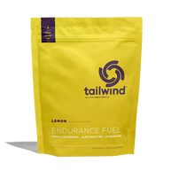 Endurance Fuel Non-Caffeinated 30-Serving Bag by Tailwind in yellow lemon flavor, hydration and electrolyte nutrition for endurance running