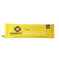 Endurance Fuel Non-Caffeinated Singles by Tailwind in yellow lemon flavor, hydration and electrolyte nutrition for running and outdoor use