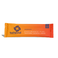 Endurance Fuel Non-Caffeinated Singles by Tailwind in orange and red, electrolyte hydration and calorie mix for running and outdoor use