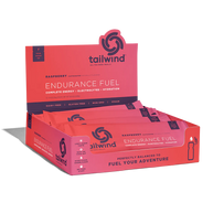 Endurance Fuel Caffeinated Singles by Tailwind in raspberry, caffeinated nutrition for energy, hydration, electrolytes, and endurance fuel