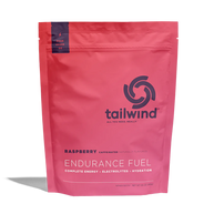 Endurance Fuel Caffeinated 30-Serving Bag by Tailwind in raspberry, caffeinated nutrition for energy, hydration, and electrolytes