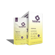 High Carb Fuel lemonade flavor by Tailwind in yellow and white packaging, high carbohydrate drink mix for high-intensity energy