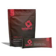 Recovery Mix 20-Serving Bag by Tailwind in brown and red, complete protein, carbs, and electrolytes for optimal post-run recovery