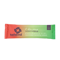Endurance Fuel Non-Caffeinated Singles by Tailwind in orange and green, hydration and electrolyte mix for running and outdoor nutrition