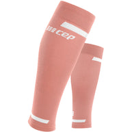 Run Compression 4.0 Calf Sleeves - Women by CEP Sports in pink with medi compression for muscle stabilization and improved circulation during running