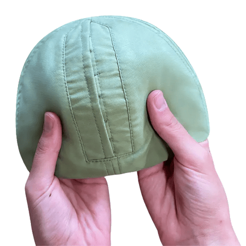 Performance 2.0 Ponytail Cap by Top Knot in light green designed for comfort and hair-friendly fit ideal for active women in Canada