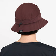 GOBucket-Comp-Athletics by Ciele in dark brown with reworked fabric for lightweight, comfortable fit ideal for running and outdoor use in Canada