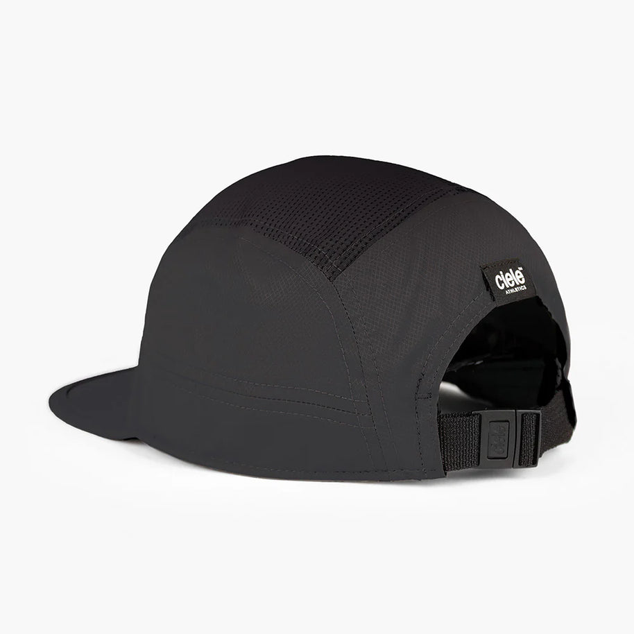 GOCap - Classic - Athletics by Ciele in black with reflective logo, breathable upgraded fabric, designed for running and athletics in Canada