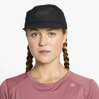 GOCap - Classic - Athletics by Ciele in black with reflective logo, lightweight running cap ideal for outdoor athletics and running in Canada