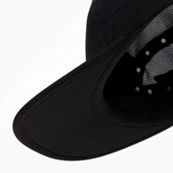 GOCap - Classic - Athletics by Ciele in black with reflective logo, classic running cap with upgraded fabrics for athletic use in Canada