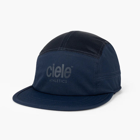GOCap - Classic - Athletics by Ciele in navy blue with reflective logo, lightweight breathable running cap ideal for outdoor athletics and Canada running store