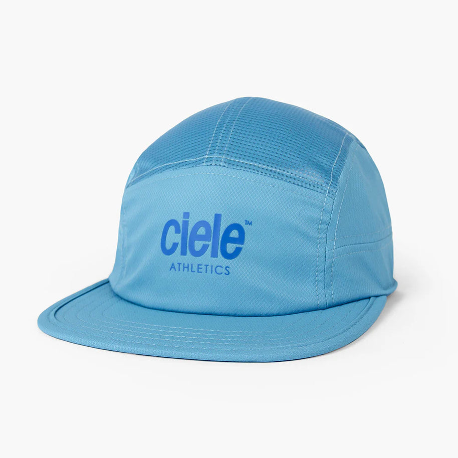 GOCap - Classic - Athletics by Ciele in light blue with reflective logo, lightweight running cap ideal for outdoor athletics and running in Canada