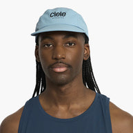 GOCap - Classic - Athletics by Ciele in light blue with reflective logo, classic running cap made with upgraded fabrics for outdoor use