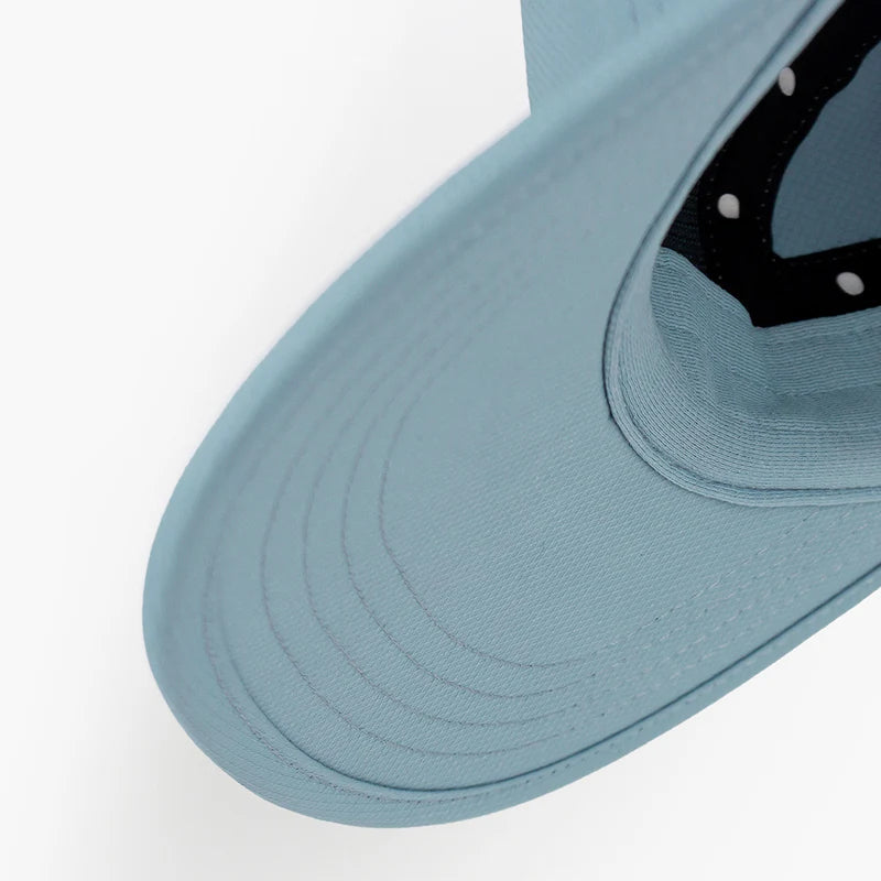 GOCap - Classic - Athletics by Ciele in light blue with reflective logo, upgraded fabric, classic athletic cap ideal for running and outdoor use