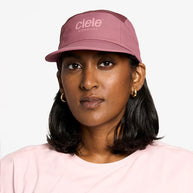 GOCap - Classic - Athletics by Ciele in dusty rose with reflective logo, classic running cap with upgraded fabrics for performance and style
