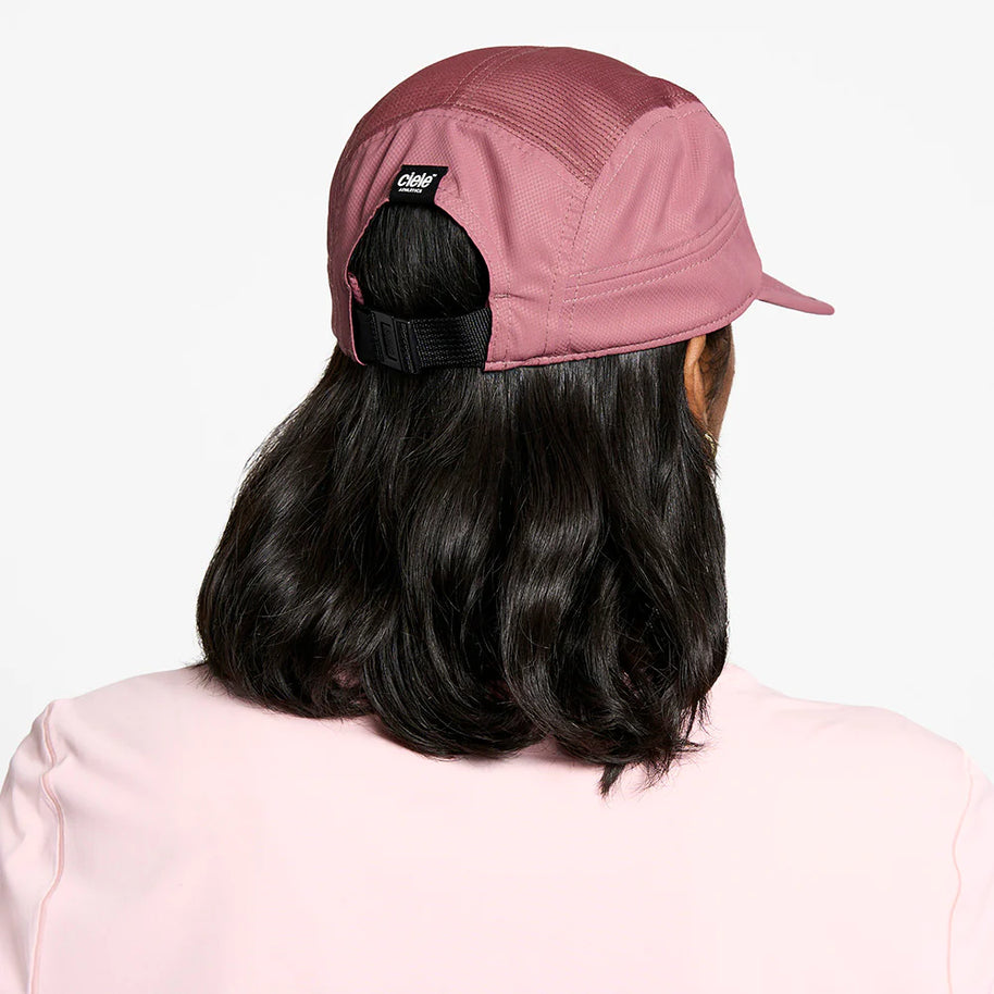 GOCap - Classic - Athletics by Ciele in muted pink with reflective logo, lightweight breathable running cap for athletics and outdoor use