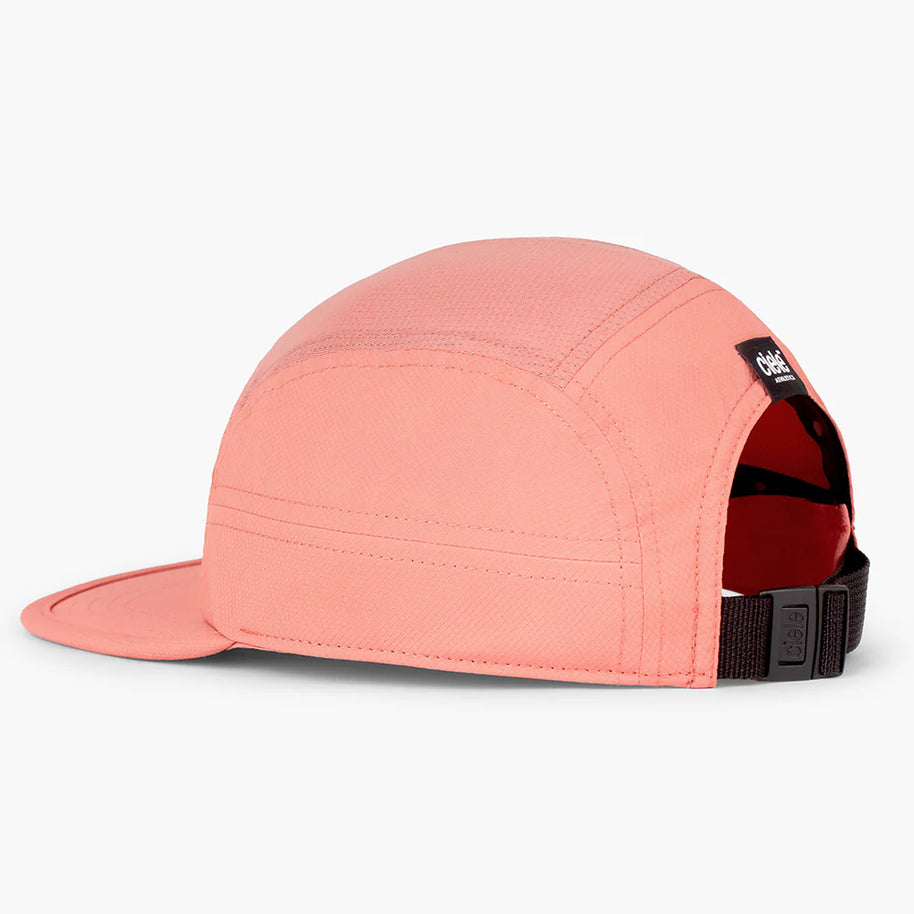 GOCap - Classic - Athletics by Ciele in coral with reflective logo, classic running cap with upgraded fabrics ideal for athletics and outdoor use