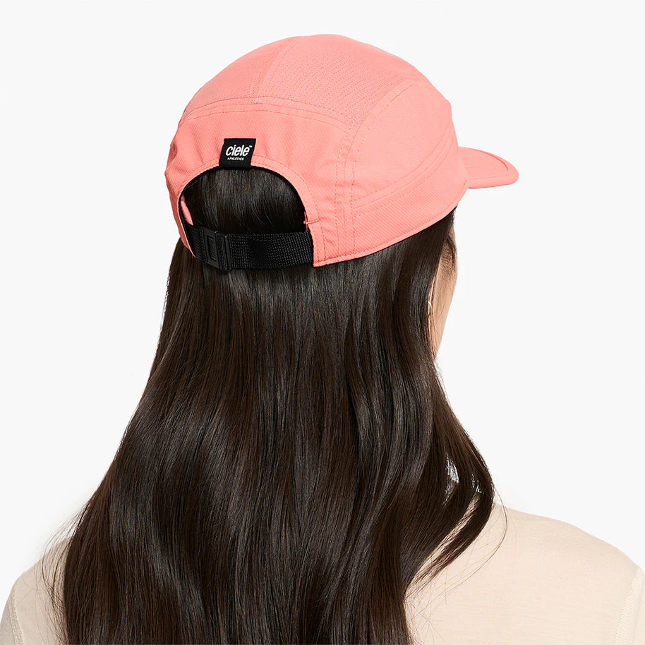 GOCap - Classic - Athletics in coral by Ciele, lightweight running cap with reflective logo and upgraded fabric for outdoor athletics