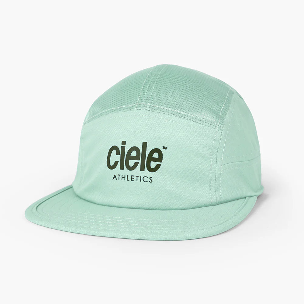 GOCap - Classic - Athletics by Ciele in mint green with reflective logo, lightweight breathable running cap for outdoor athletics and running store buyers