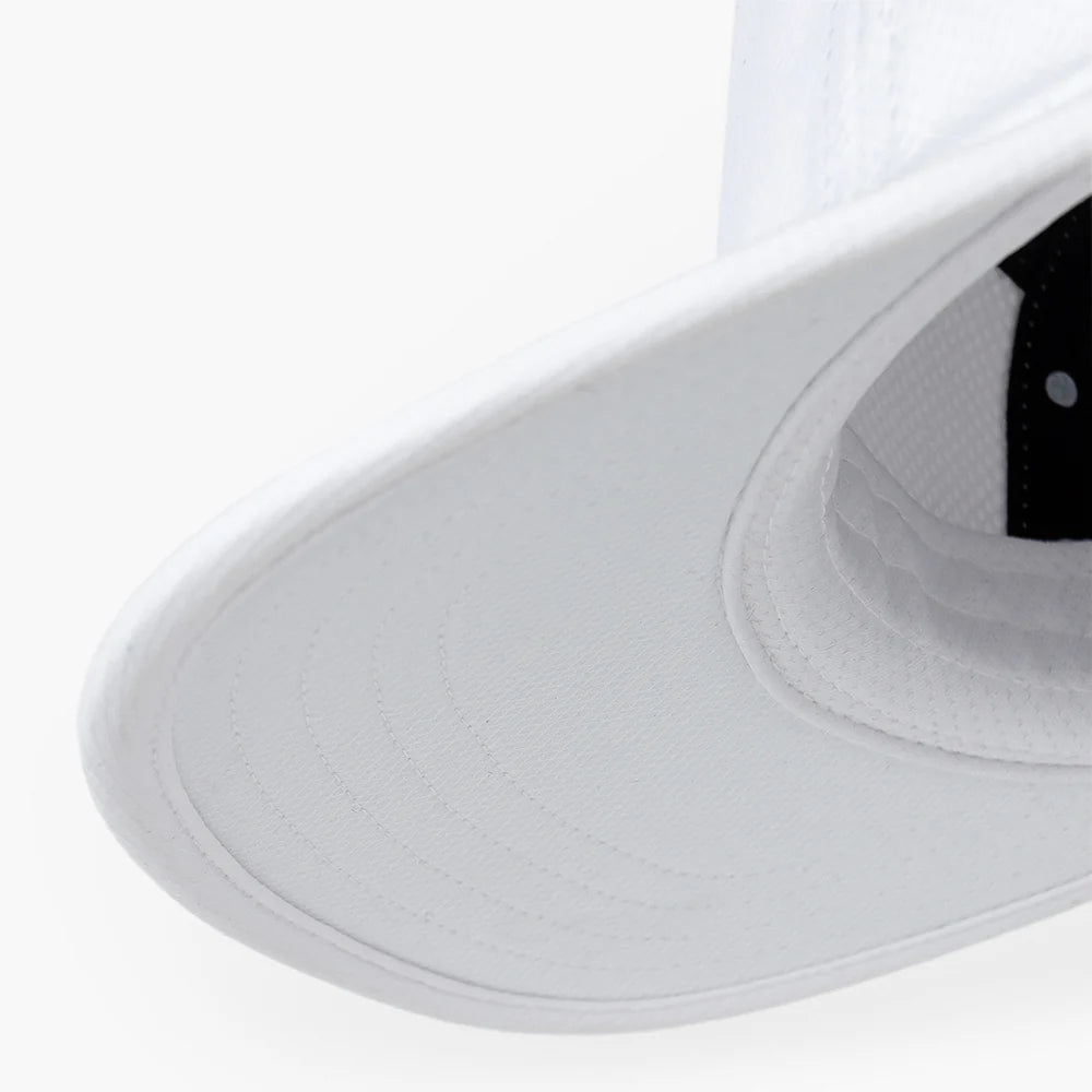 GOCap - Classic - Athletics by Ciele in white with reflective logo, lightweight breathable cap for running and outdoor athletics in Canada