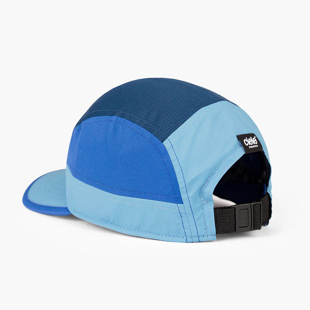 GOCapSC - Classic - CPlusBox by Ciele in blue shades with SOFTcurve pre-curved brim, COOLmat fabric, ideal for running in Canada