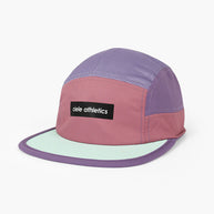 GOCap - Field - IconicBar by Ciele in purple and mint with Coolmatic Plus Flowmesh for ventilation, lightweight running cap for outdoor use