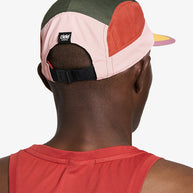 GOCap - Field - IconicBar by Ciele in green, pink, red with Coolmatic plus flowmesh panels for ventilation, lightweight running cap from Canada