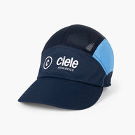FSTCapSC - Classic by Ciele in navy and light blue featuring COOLmatic PLUS FLOWmesh for lightweight breathable running cap