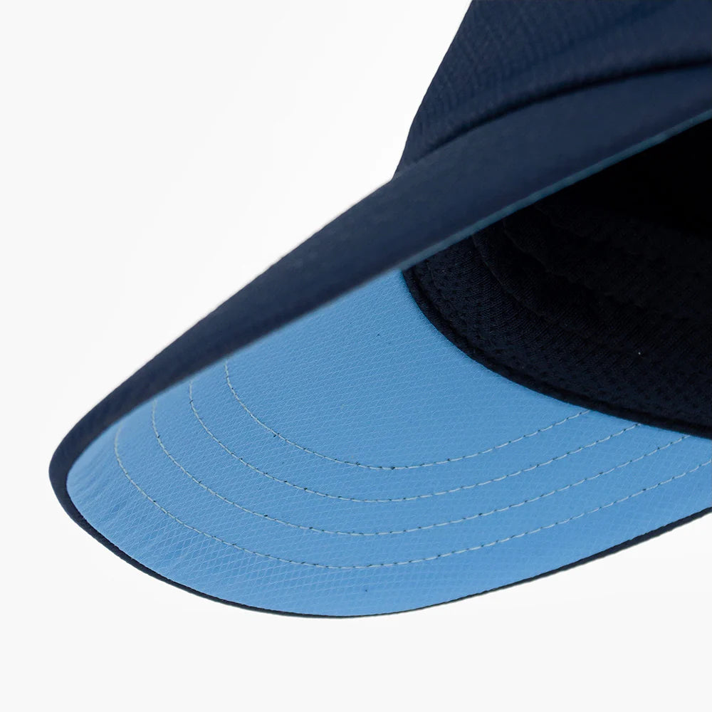 FSTCapSC - Classic by Ciele in navy and light blue with low profile fit and GOCap shaped brim, breathable for running in Canada