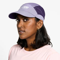 FSTCapSC - Classic by Ciele in light and dark purple with low profile fit and breathable COOLmatic PLUS FLOWmesh for running and outdoor use