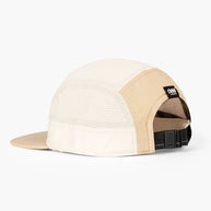 GOCap - Comp - Century by Ciele in beige and cream with stretch flexweave fabric and UPF 50+ for running and outdoor use in Canada