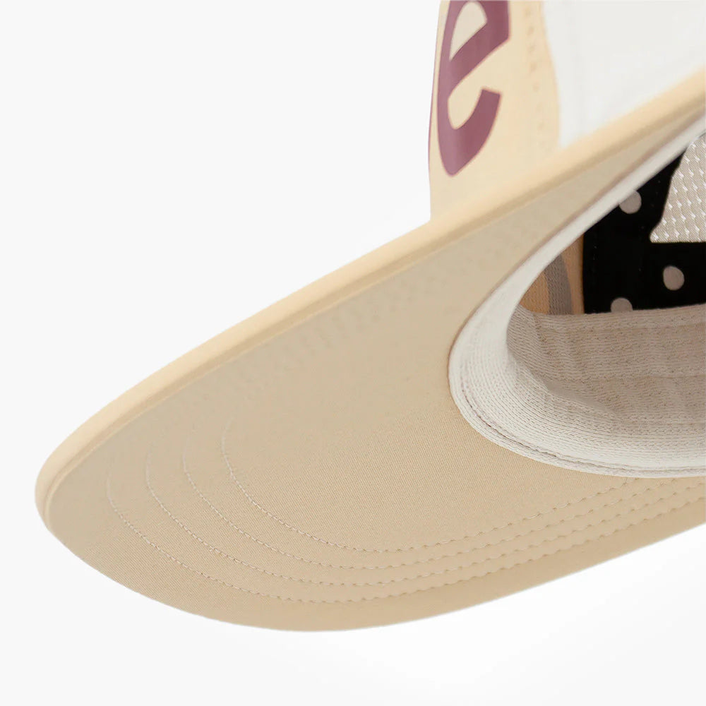 GOCap - Comp - Century by Ciele in beige with stretch flexweave fabric, fitted comfort, and UPF 50+ protection ideal for running and outdoor use